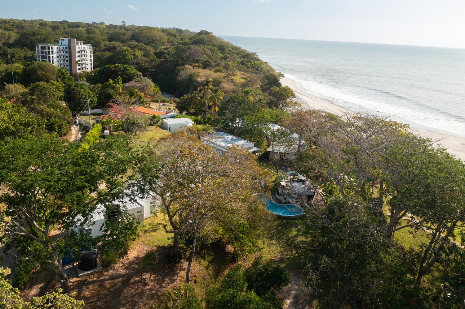 La costa vista desde arriba