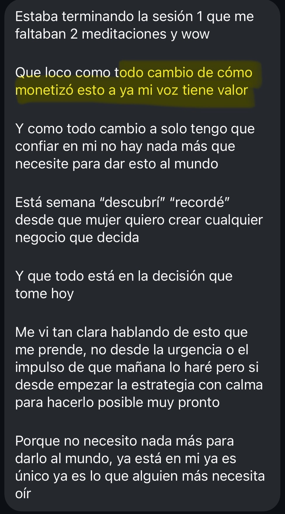 Testimonio de El Llamado